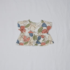 T-SHIRT MEZZA MANICA FIORI - AVENTIQUATTRORE