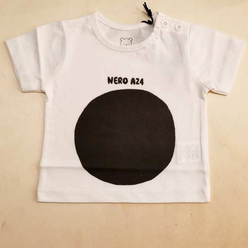 TSHIRT NERO - AVENTIQUATTRORE